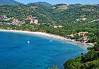 Southern end of La Ropa Beach