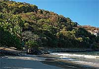 The southern end of La Ropa Beach